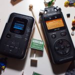 Digital Audio Recorder (links alt, rechts neu)